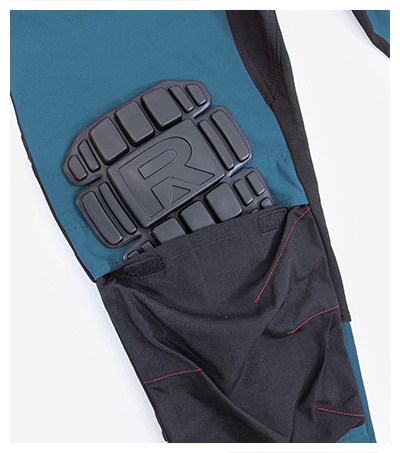 Spodnie robocze męskie - petrol blue - e