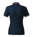 Koszulka polo damska - granatowy - b