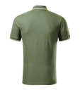 Koszulka polo męska - khaki - b