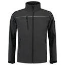 Softshell kurtka unisex - ciemnoszary - a