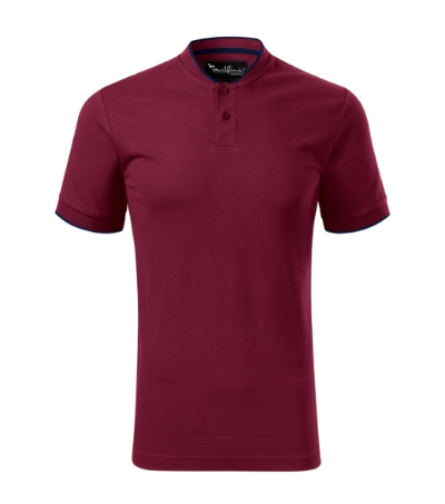 Koszulka polo męska - garnet - a