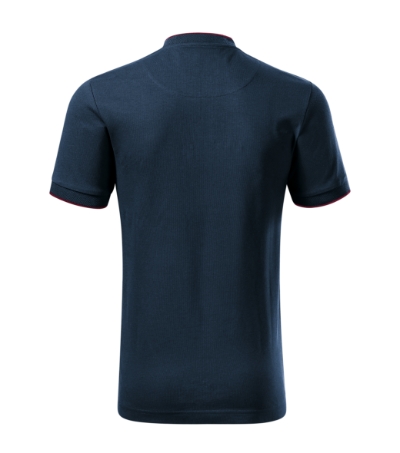 Koszulka polo męska - granatowy - b