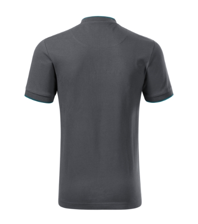 Koszulka polo męska - light anthracite - b