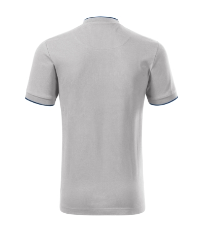 Koszulka polo męska - silver gray - b