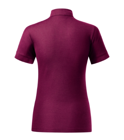Koszulka polo damska - fuksjowy - b