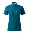 Koszulka polo damska - petrol blue - a