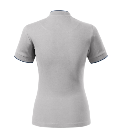 Koszulka polo damska - silver gray - b