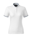 Koszulka polo damska - biały - a
