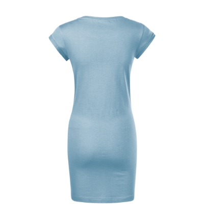 Sukienka damskie - błękitny - bv