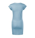 Sukienka damskie - błękitny - bv