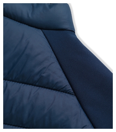 Kurtka hybrydowa damska - light anthracite - F