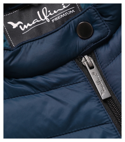 Kurtka hybrydowa damska - light anthracite - G