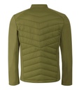 Kurtka hybrydowa męska - zieleń avocado - B