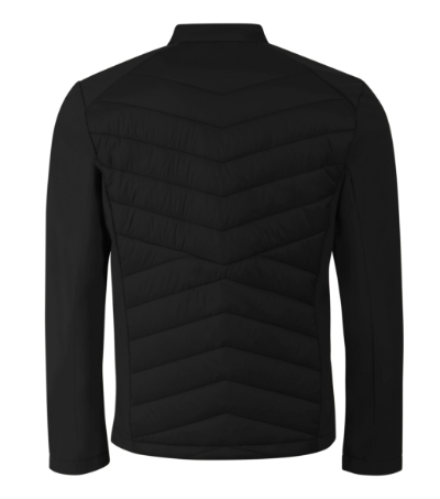 Kurtka hybrydowa męska - czarny - B