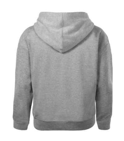 Bluza damska - ciemnoszary melanż - B