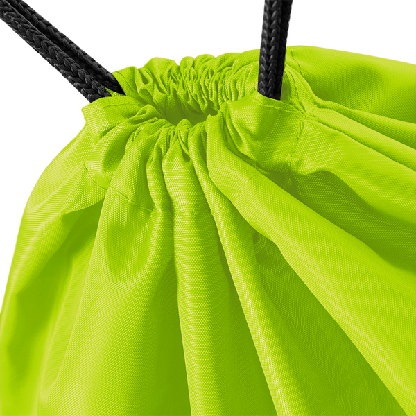 Wodoodporny worek sportowy 11L Silver - Lime Green