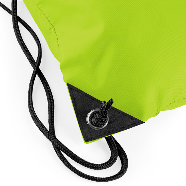 Wodoodporny worek sportowy 11L Silver - Lime Green