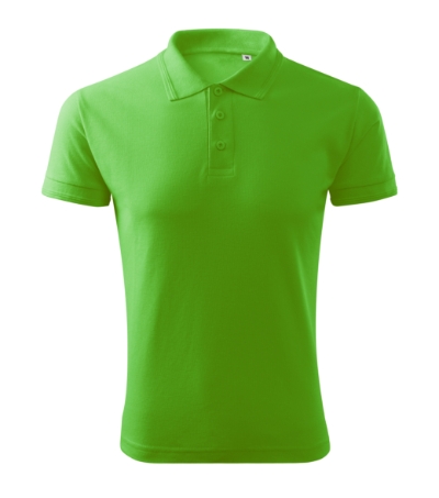 Koszulka polo męska - green apple - a