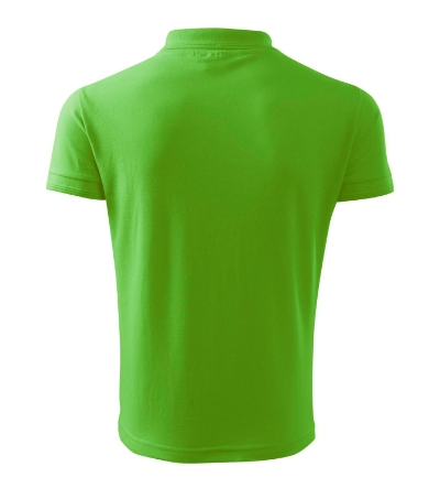 Koszulka polo męska - green apple - b
