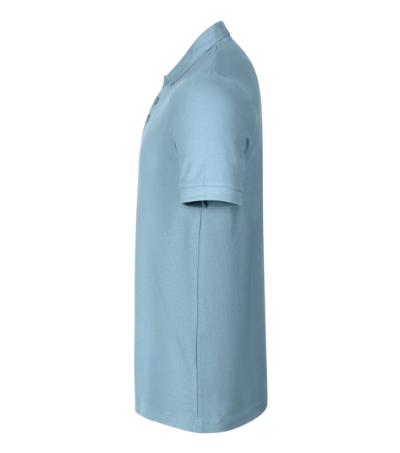 Koszulka polo męska - błękitny - e