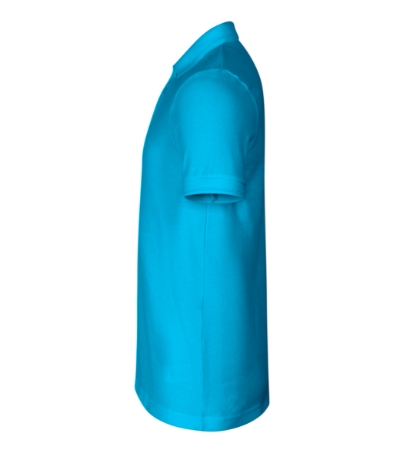 Koszulka polo męska - turkus - e