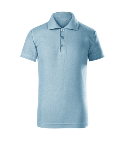 Koszulka polo dziecięca - błękitny - av