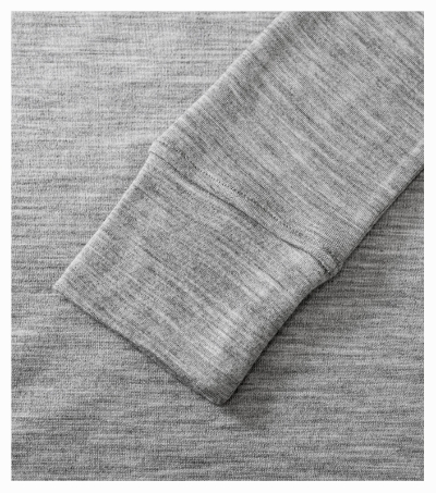 Koszulka męska - ciemnoszary melanż - d