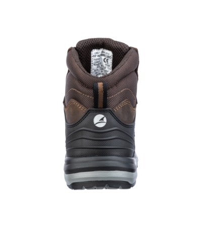 Buty do kostki unisex - ciemno brązowy - b