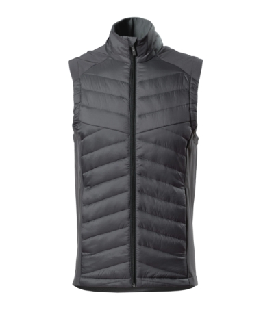 Kamizelka hybrydowa męska - light anthracite - A