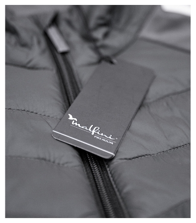 Kamizelka hybrydowa damska - light anthracite - e