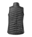 Kamizelka hybrydowa damska - light anthracite - B