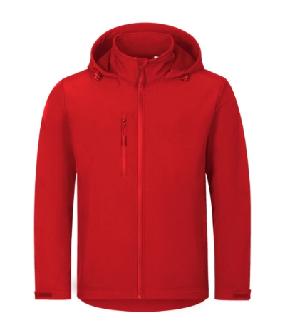 Softshell kurtka męska - czerwony - A