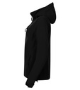 Softshell kurtka damska - czarny - E