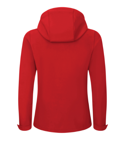 Softshell kurtka damska - czerwony - B