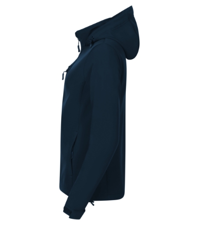 Softshell kurtka damska - granatowy - E