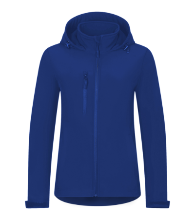 Softshell kurtka damska - chabrowy - A
