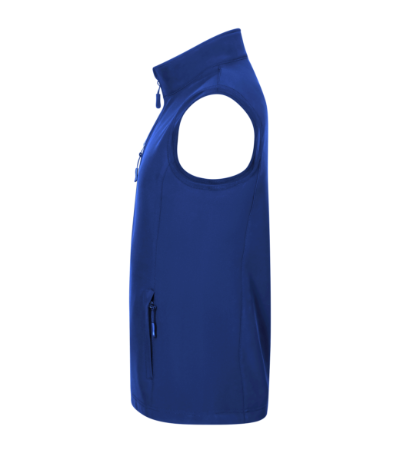 Softshell kamizelka męska - chabrowy - e