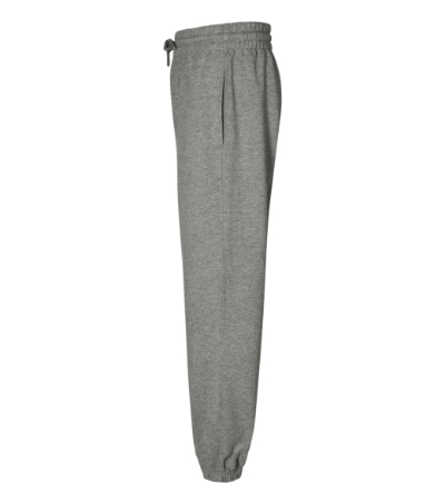 Spodnie dresowe dziecięce - ciemnoszary melanż - e