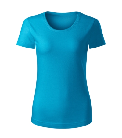 Koszulka damska - turkus - A