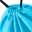 Wodoodporny worek sportowy 11L Silver - Surf Blue