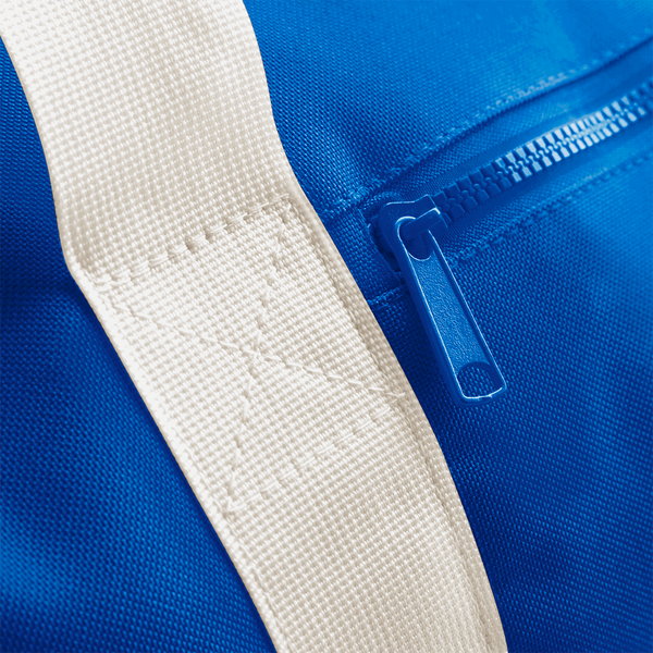 Torba sportowa 20L z kieszenią - Bright Royal & Off White