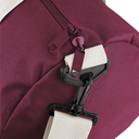 Torba sportowa 20L z kieszenią - Burgundy & Off White