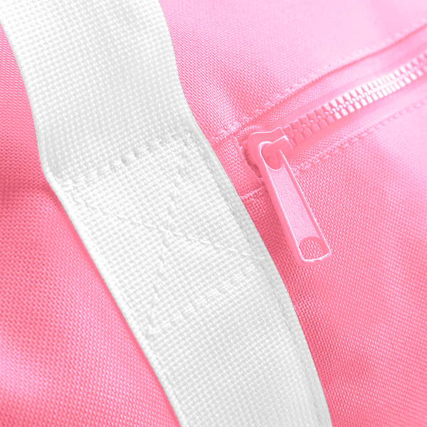 Torba sportowa 20L z kieszenią - Classic Pink & White