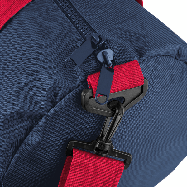 Torba sportowa 20L z kieszenią - French Navy & Classic Red