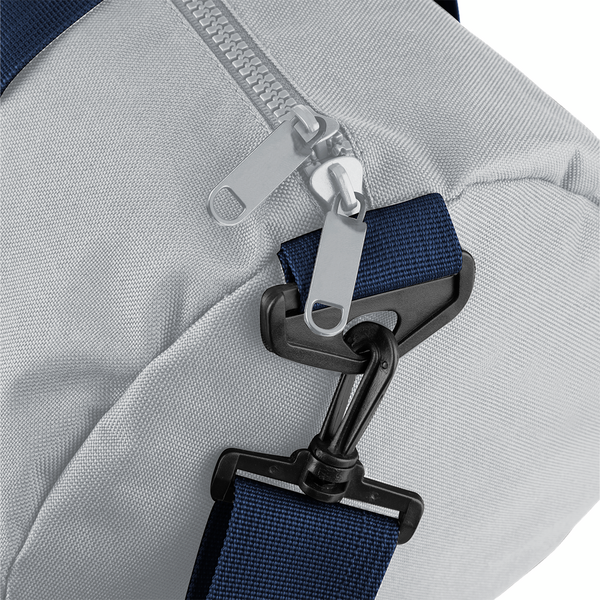 Torba sportowa 20L z kieszenią - Light Grey & French Navy