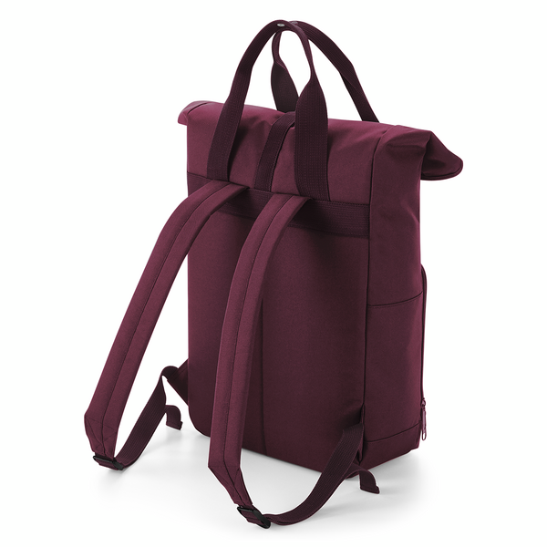 Plecak roll-top z uchwytami 14L - Burgundy