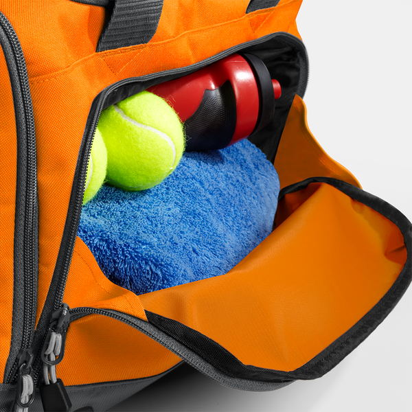 Torba sportowa 30L z kieszenią na buty - Orange