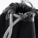 Wodoodporny worek sportowy 18L z kieszenią na buty - Black