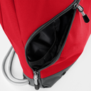 Wodoodporny worek sportowy 18L z kieszenią na buty - Classic Red