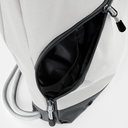 Wodoodporny worek sportowy 18L z kieszenią na buty - Ice Grey